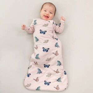 Kyte Baby Blush Butterfly 1.0 TOG Sleep Sack (Medium)